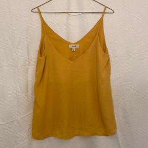 EUC Meraki Mango Yellow Camisole Tank, size Medium